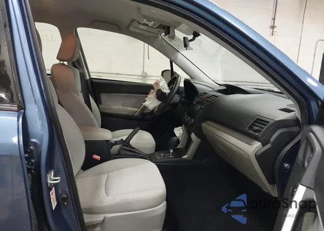 2015 Subaru Forester 2.5I from USA, damaged, VIN JF2SJABC3FH837629